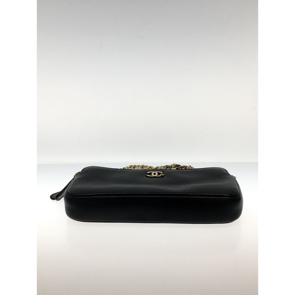 Chanel Leather Plain Chain Shoulder Bag - Picture 4 of 6